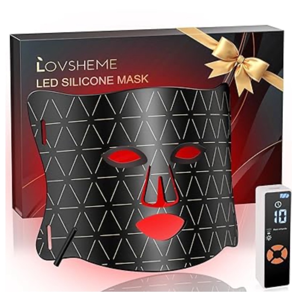LOVSHEME LED Silicone Mask